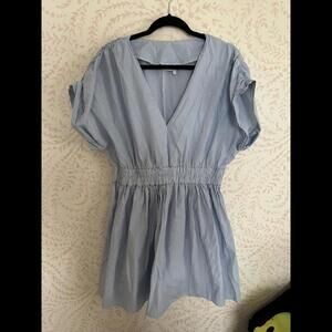 DISCOUNT SHIPPING NWOT ASOS Design Striped Puff Sleeve Dress